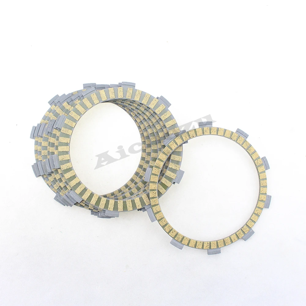 ACZ Motorcycle Engine Parts 8Pcs Clutch Frictions Paper-Based Clutch Plates Frictions Kit for Honda CBR600RR CBR 600RR 2003-2013