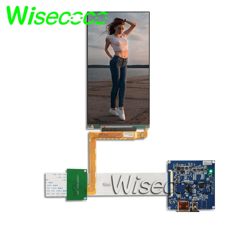 

Wisecoco 6 Inch LCD 2K 2560x1440 TFT Module Display MIPI Driver Board Controller 3D Printer VR HMD AR LS060R1SX01 Screen