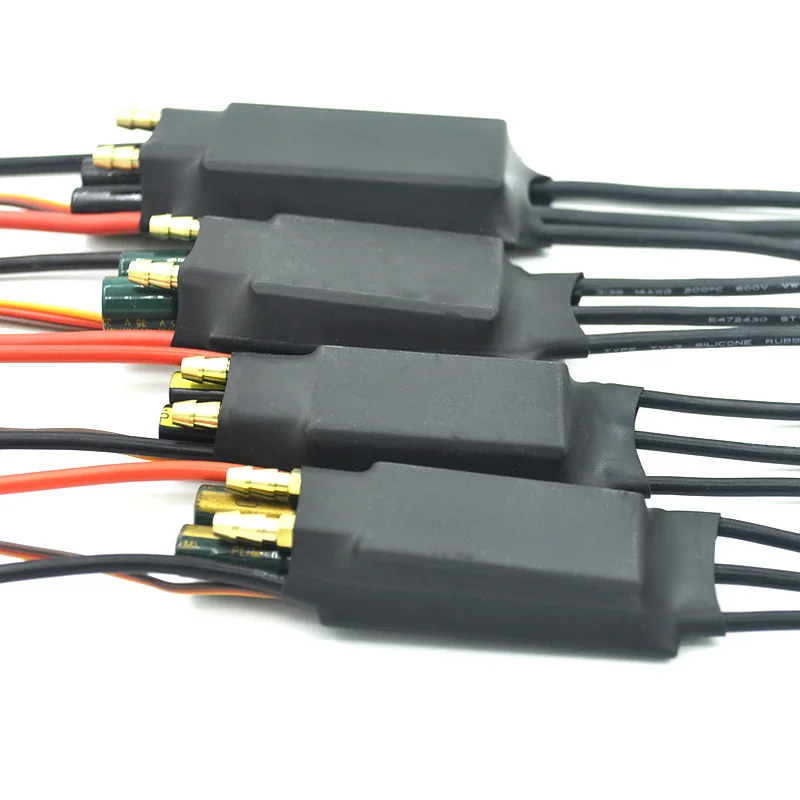 RC Two-way ESC 40A/50A/60A/80A Bidirectional Water-Cooled brushless ESC for Remote Control Ship Pneumatic Underwater Propelle