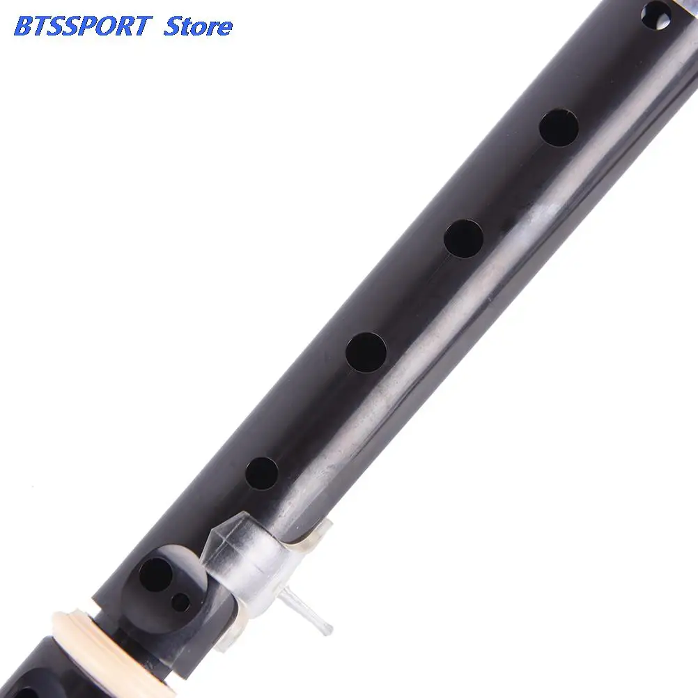 8 Holes Adjustable ABS Clarinet Soprano Recorder Flute Musical Instrument + Cleaning Rod Piccolos Accessory