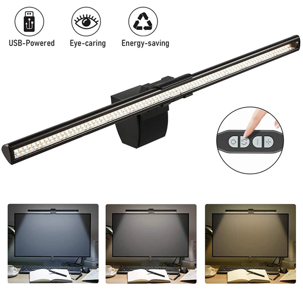 

40cm USB LED Desk Lamps Dimmable Monitor Laptop Screen Light Bar LED Table Lamp Eye Protection Reading Lamp Indoor Lighting