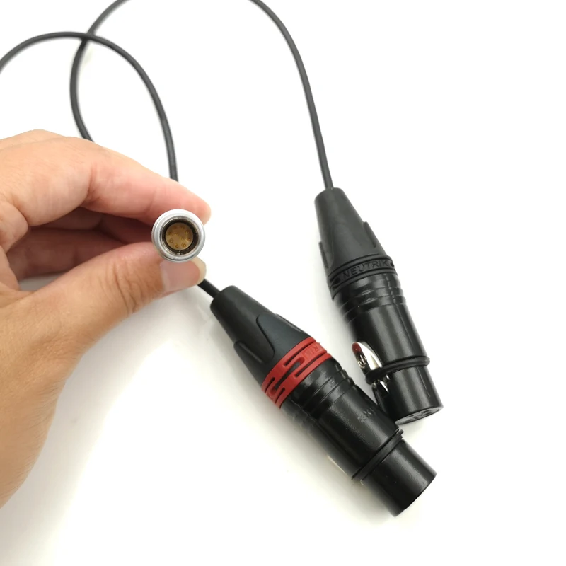 Atomos 10 Pin zu Dual Neutrik 3 Pin Female XLR Breakout Audio Eingang Kabel für Shogun Monitor Recorder Shogun Bare knochen – Detail 7