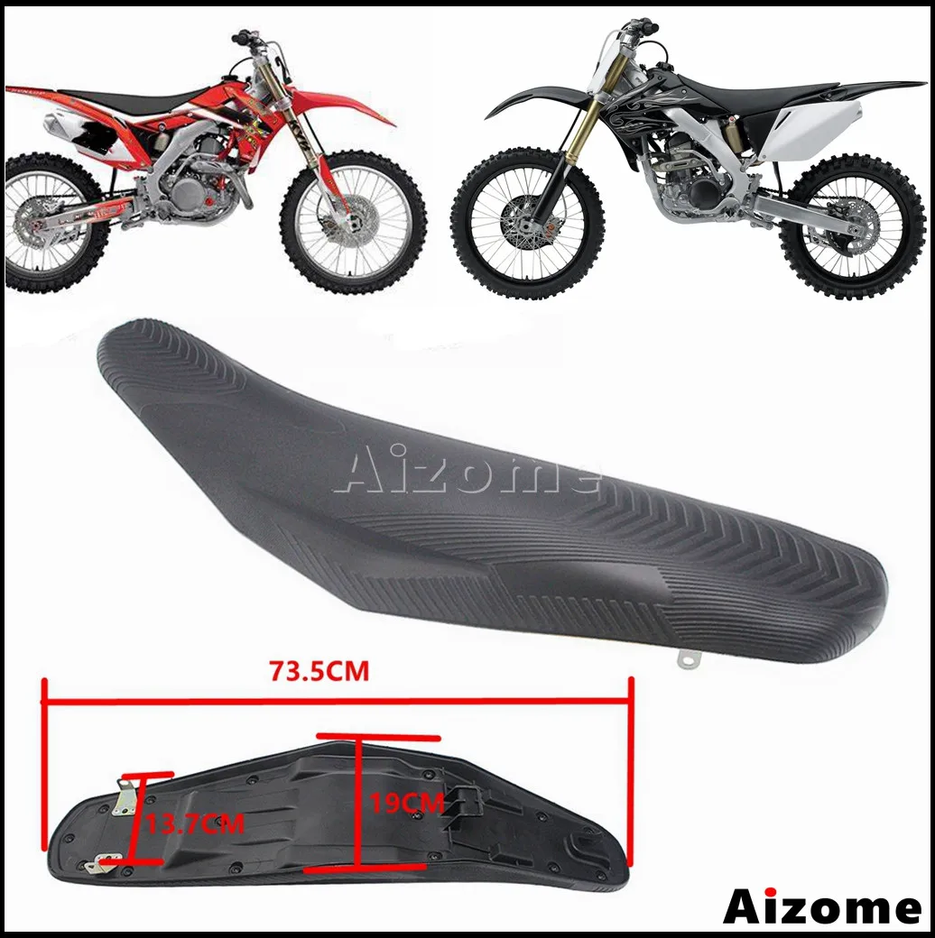 Dirt Bike Dual Sport Motocross Seat Flat Plastic Foam Seat Cushion Cover For Honda CRF250R CRF 250R 14-17 CRF450R CRF 450R 13-16