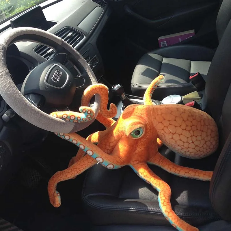 

1 pcs ins 55-80cm Simulation Real Life Big Octopus Doll Octopus Plush Toy Pillow Sea Bottom Animal Doll Creative Realistic Gift