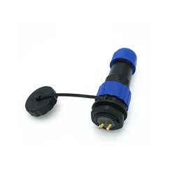 SP20 Aviation Plug IP68 Back nut Type socket waterproof connector 1/2/3/4/5/6/7/9/10/12/14Pin Industrial Cable Wire Connectors