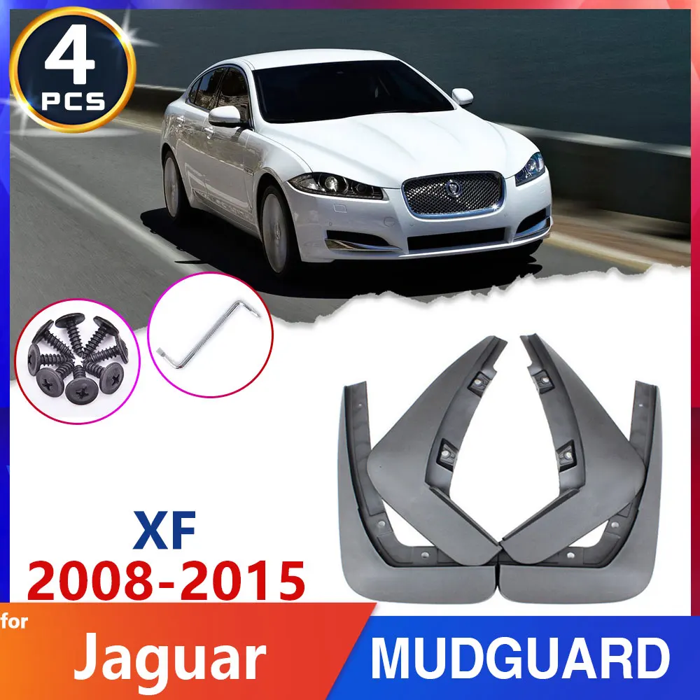 

Car Mudflaps Mudguards Fender for Jaguar XF X250 2008~2015 2009 2010 2011 2012 Mud Spalsh Guards Flaps Car Accessories Goods