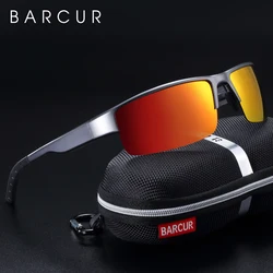 BACURY TAC Lens Aluminum Magnesium Sunglasses Men Polarized Sun glasses for Men Trending Sports Eyewear
