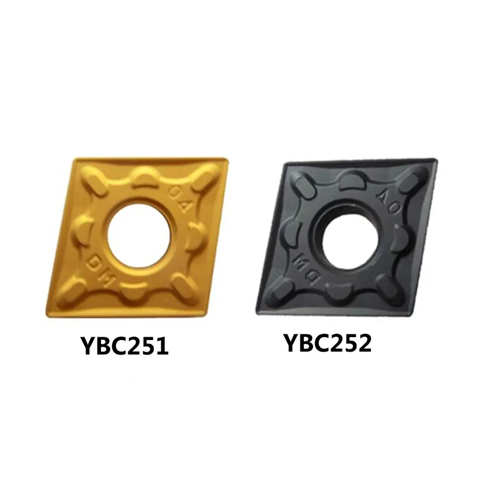 CNMG120404 CNMG120408-DM YBC252 YBC251 ZCC.CTcarbide turning inserts have good cutting performance, suitable for steel