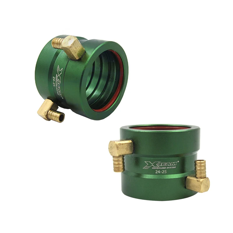 1PCS Aluminum water cooling jacket system with silicone tube for Outer Diameter 24-25mm 2430/2440/2445 Brushless Motors