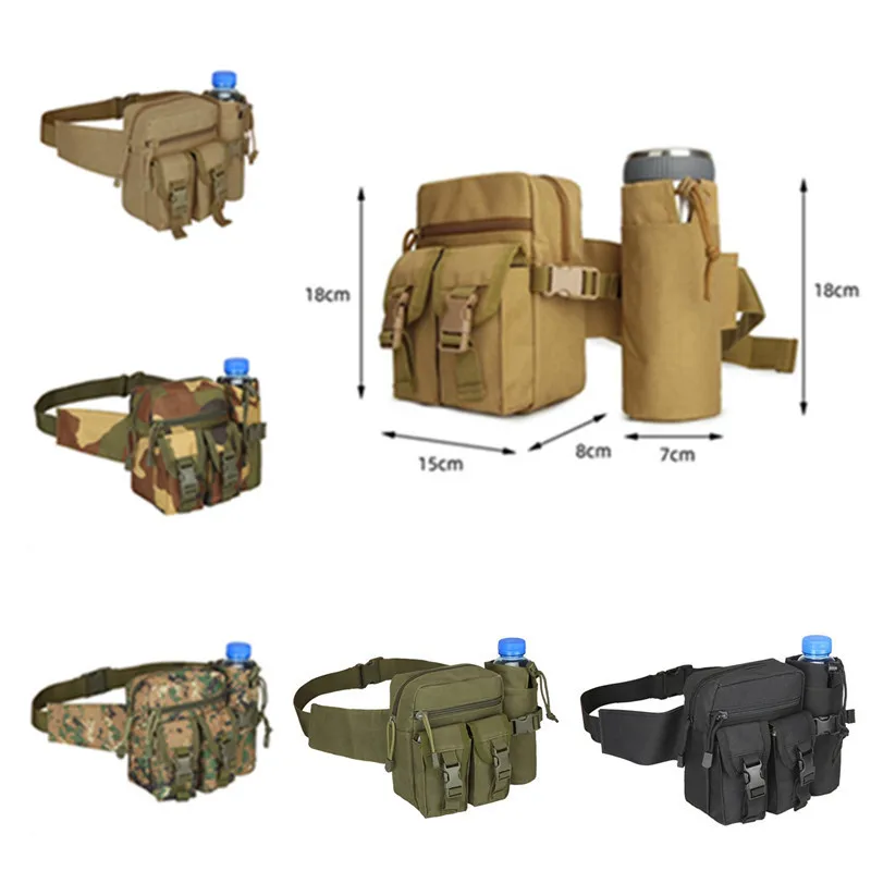 Men Canvas Drop Leg Bag Waist Bag Fanny Pack Belt Hip Bum Military travel Multi-purpose Motorcycle Messenger Shoulder Bags