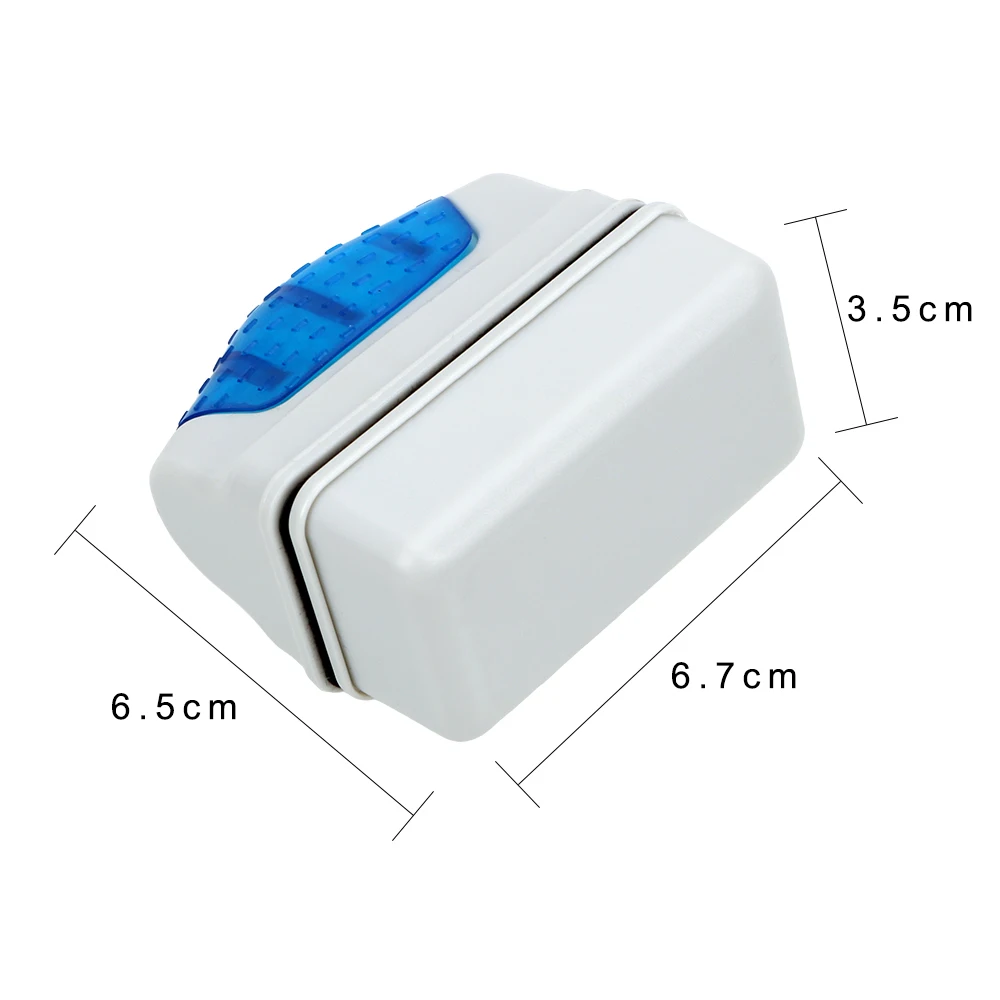 Aquarium Fish Tank Brushes Algae Scraper Cleaner Brush Moss Remover Floating Clean Glass Window Magnetic Brush Plastic Sponge