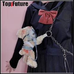 Gothic Punk Chain Strap Ventilator cub seriously injured cub Bag Gothic Lolita Harajuku tote handbag Halloween cosplay props