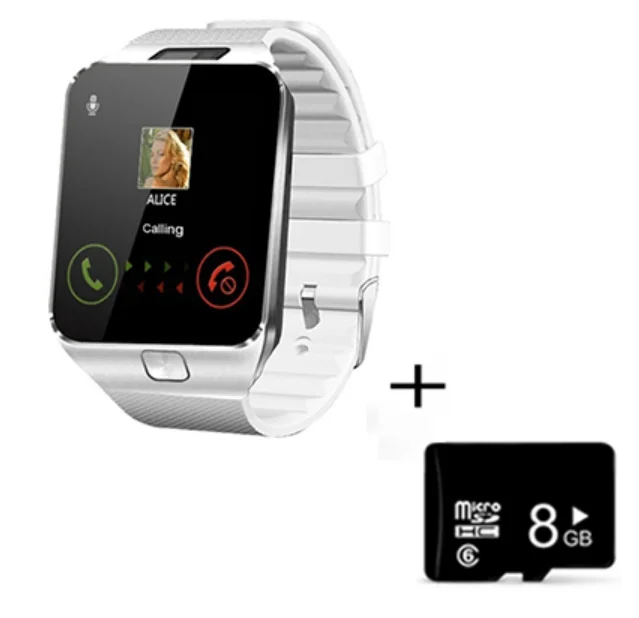 Digital Touch Screen Smart Watch DZ09 Q18 Bracelet Camera Bluetooth WristWatch SIM Card Smartwatch Ios Android Phones Support