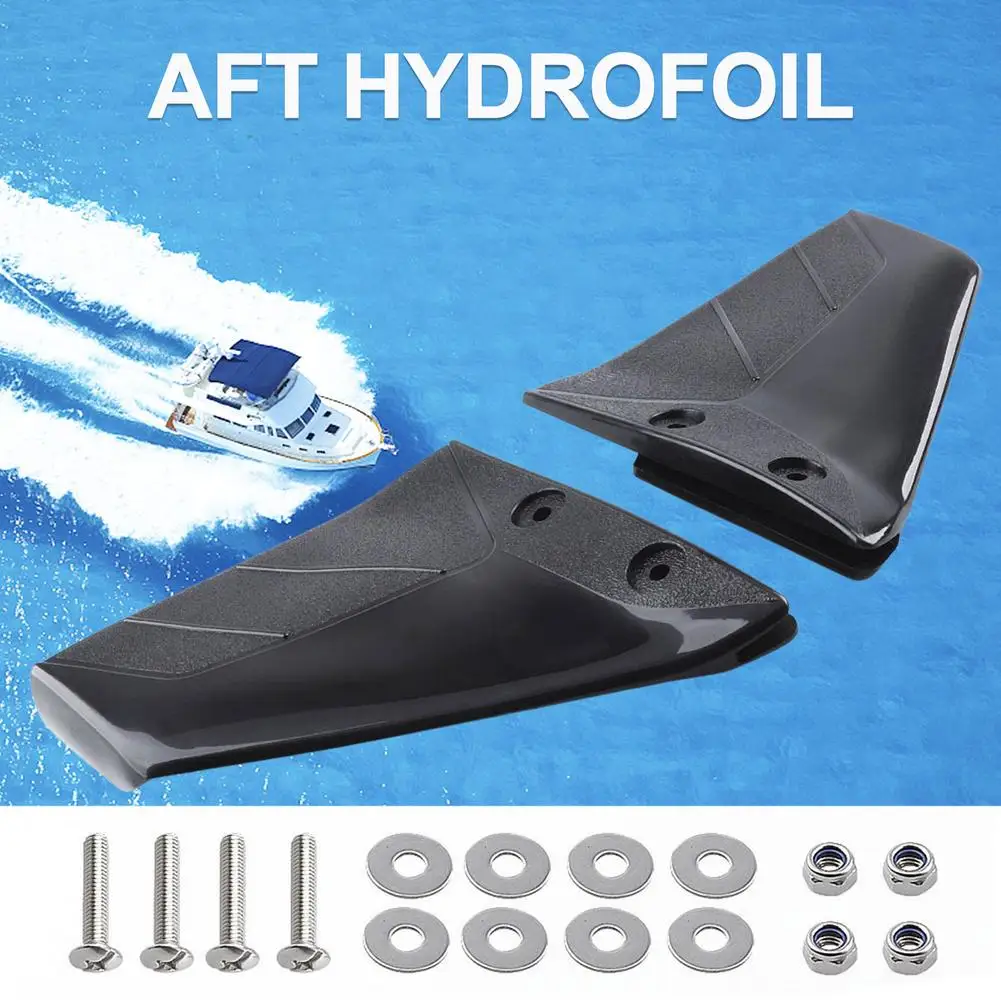 

Aft Hydrofoil Stabilizer With Bolt Nut Marine Accessories Boat Yachat Wave Board Horsepower Motor Engine Components For 4-50HP