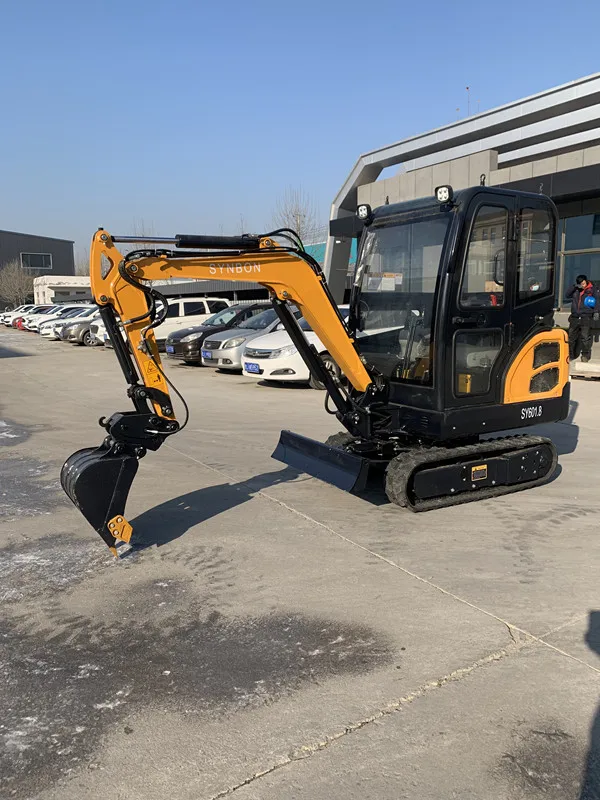 Mini 1.8Ton Digger Crawler Excavator Hydraulic With Famous Brand Engine