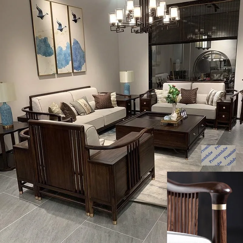 Oczko mosiężne okrągłe z podwójnym otworem do mebli chińskich w stylu mid-century, krzesła, łóżka, stołu.