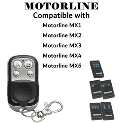 MOTORLINE MX1 MX2 MX3 MX4 MX6 433.92MHz remote control MOTORLINE fixed code controller clone key duplicator for garage command