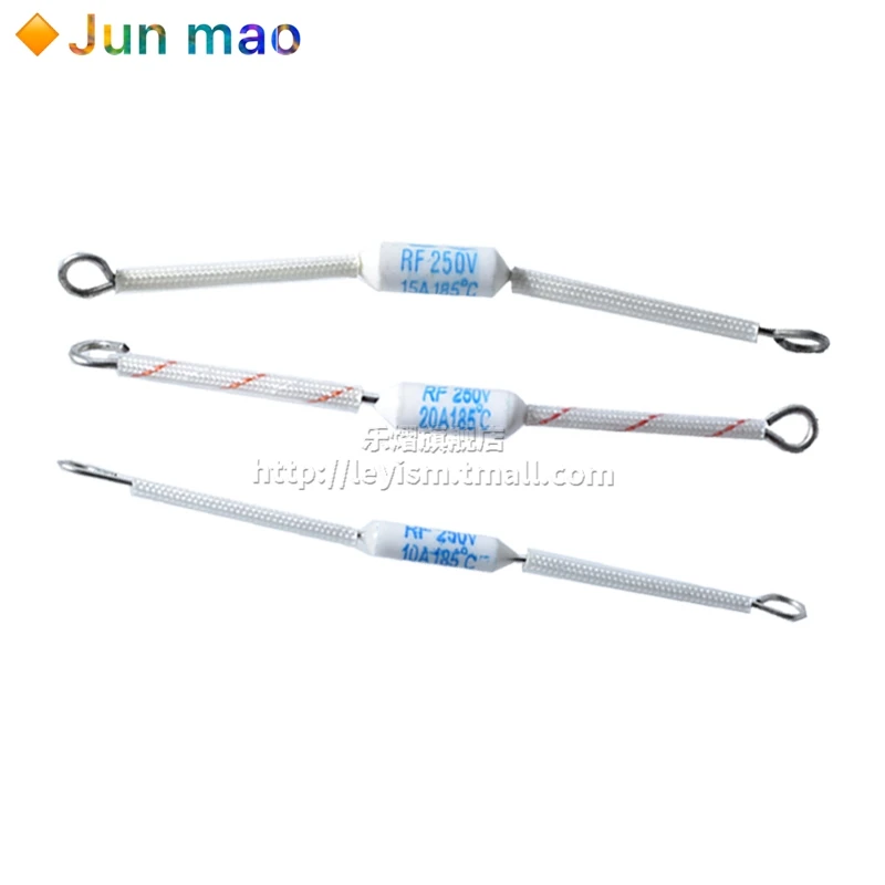 5PCS RF-165 / 185 / 216 / 240 degree 10A 15A 20A 250V electric rice cooker / Cooker ceramic temperature fuse
