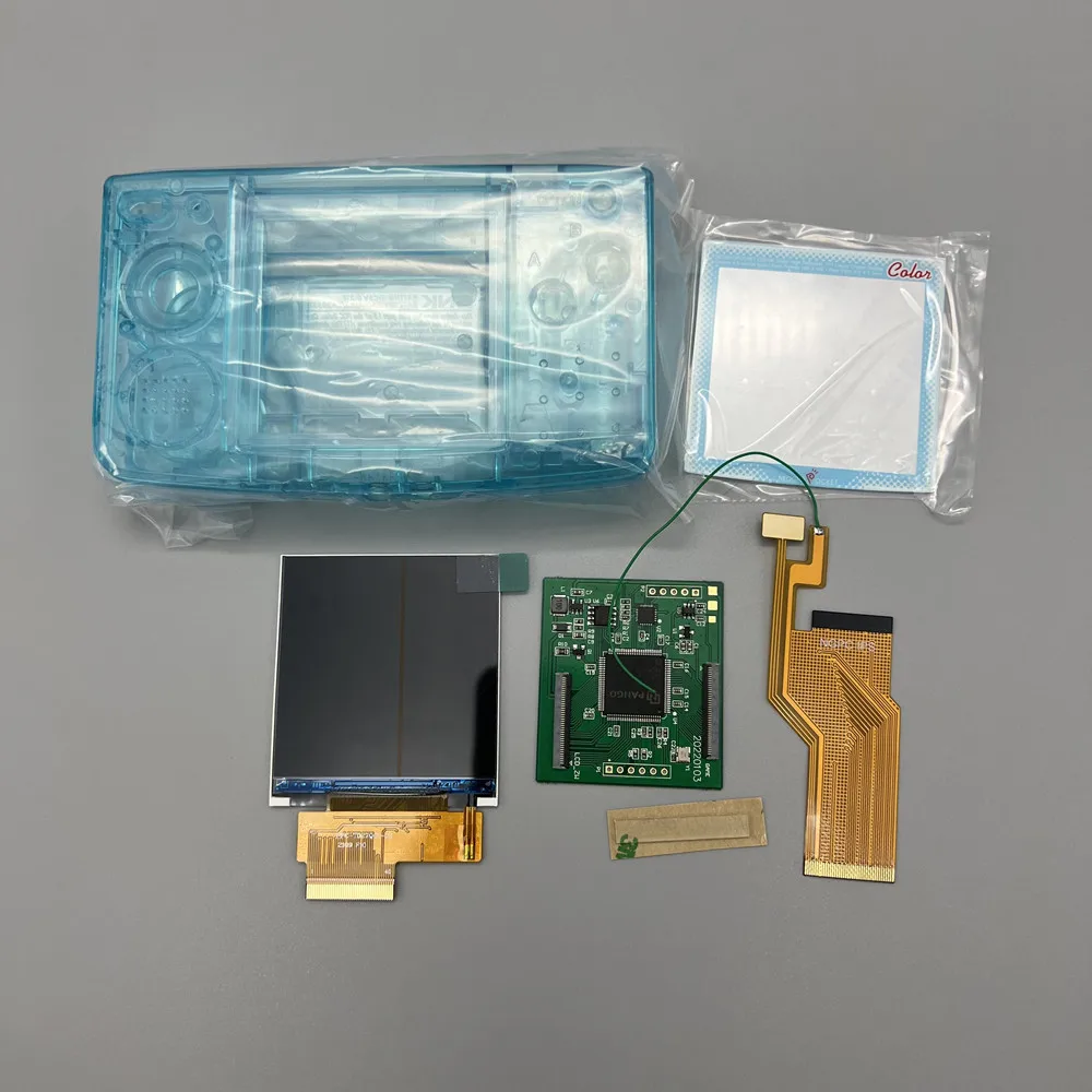 Layar LCD 2022 Baru 2.6 "Ukuran Asli IPS Kecerahan Tinggi Cocok untuk Warna Saku Neo Geo NGPC. Tidak Perlu Memotong Cangkangnya.