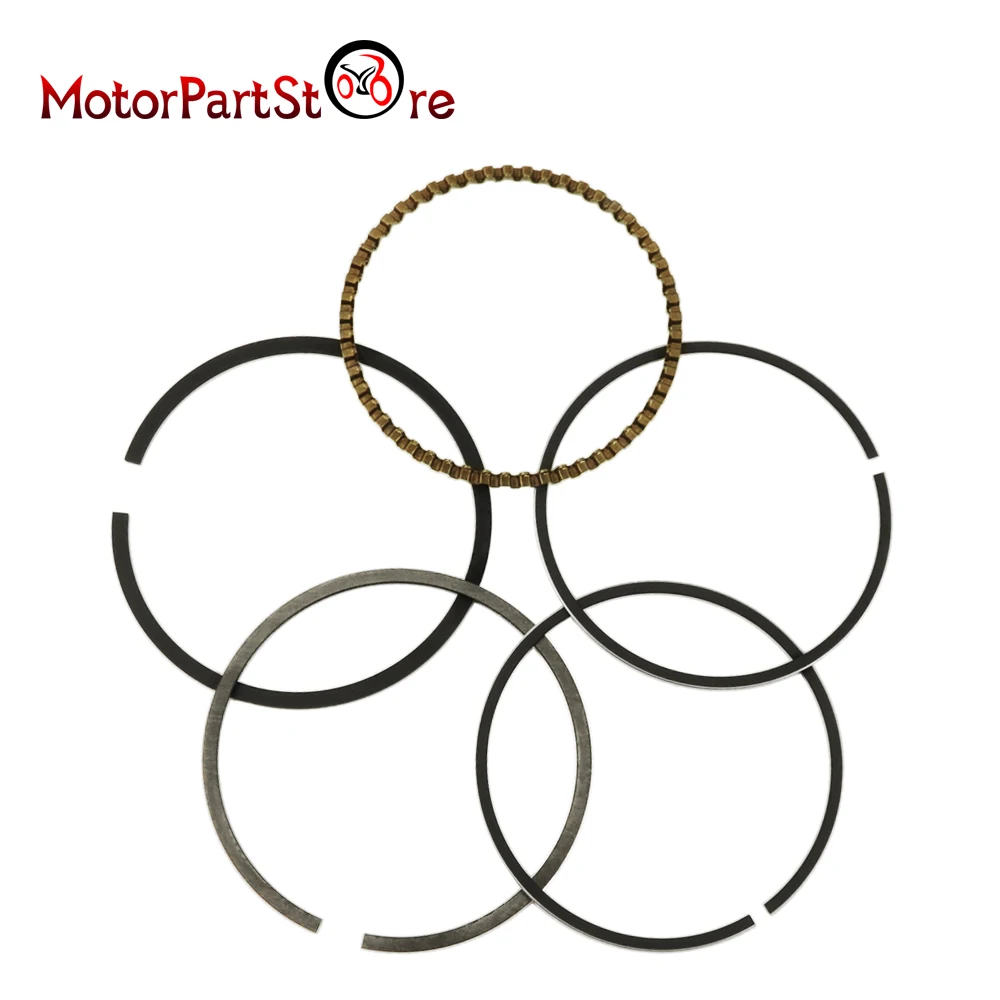 Juego de anillos de pistón de 47mm para motor de moto, para Honda ATC70 C70 SL70 CT70 XL70 TRX70 CL70 Trail 70 XR70 ATV Scooter