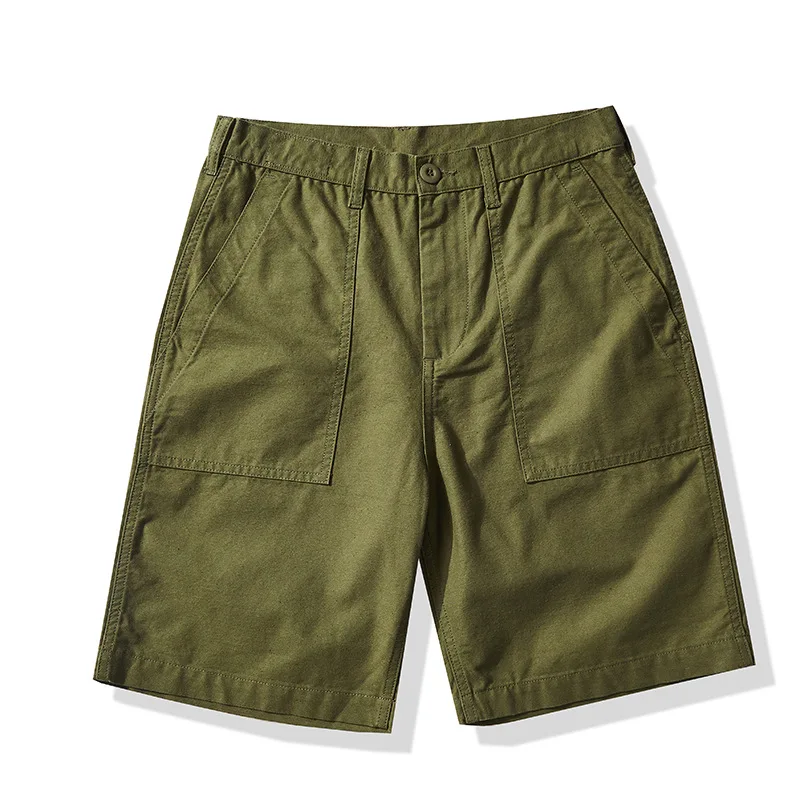 AMI Kaji-Men's Tactical Military Shorts, Outdoor Trekking, Hiking, Camping, Combat Sport, Army, Casual, Summer, USA, OG-107