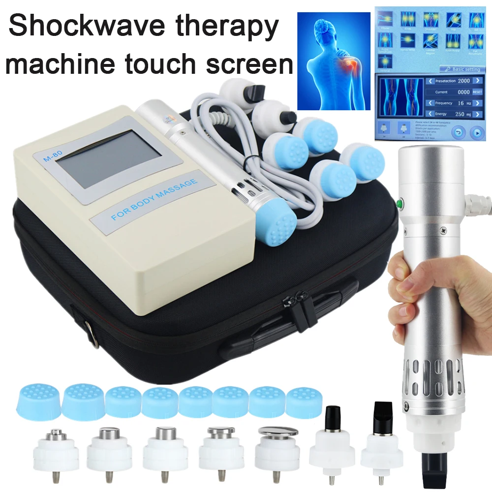 Shockwave Therapy Machine For Plantar Fascitis And ED Treatment Relaxation Massage Shock Wave Body Massager