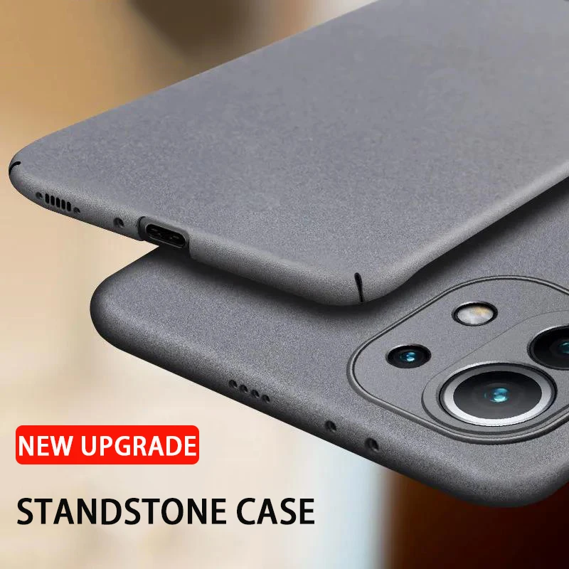 Slim Sandstone Matte Case For Xiaomi Mi 11T 10T Lite Ultra Poco X3 NFC F3 Redmi Note11 10 9S Pro 9A Luxury Shockproof Hard Cover