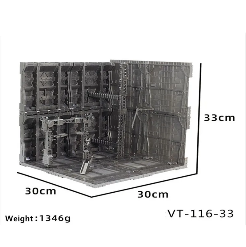 Universal HANGAR garage frontline base scene VT-116-33 for PG MG RG model free combination DM017*