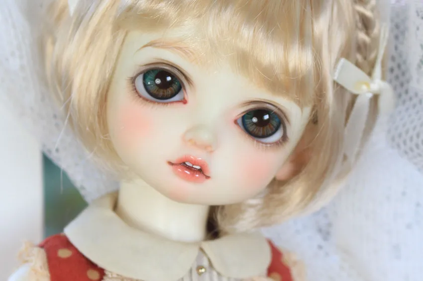 BJD doll eyeballs are suitable for 12mm 14mm16mm18mm small iris rainbow colored glass doll accessories