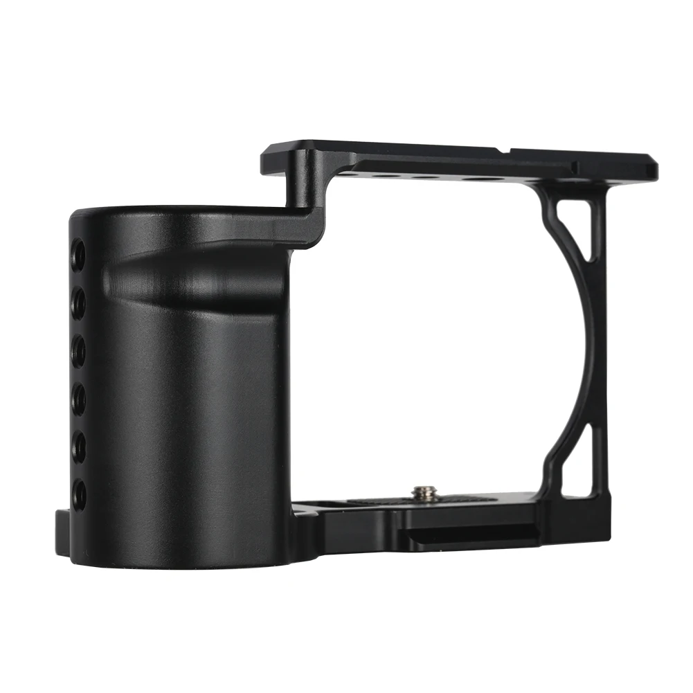 Klatka operatorska Niceyrig z uchwytem, wbudowana płyta szybkiego montażu Arca, zestaw klatki operatorskiej do Sony ZV-E10