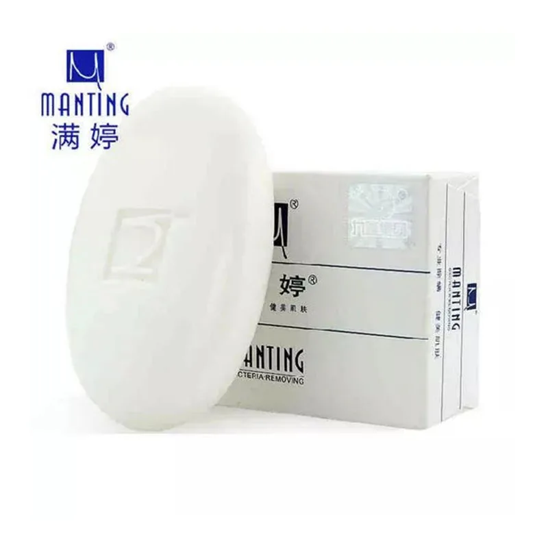 1pc Manting Bacteria Removing Soap 100g Anti Bacterial Mites Acne Rosacea Oil Control Face Antibacterial Soap Cleanser