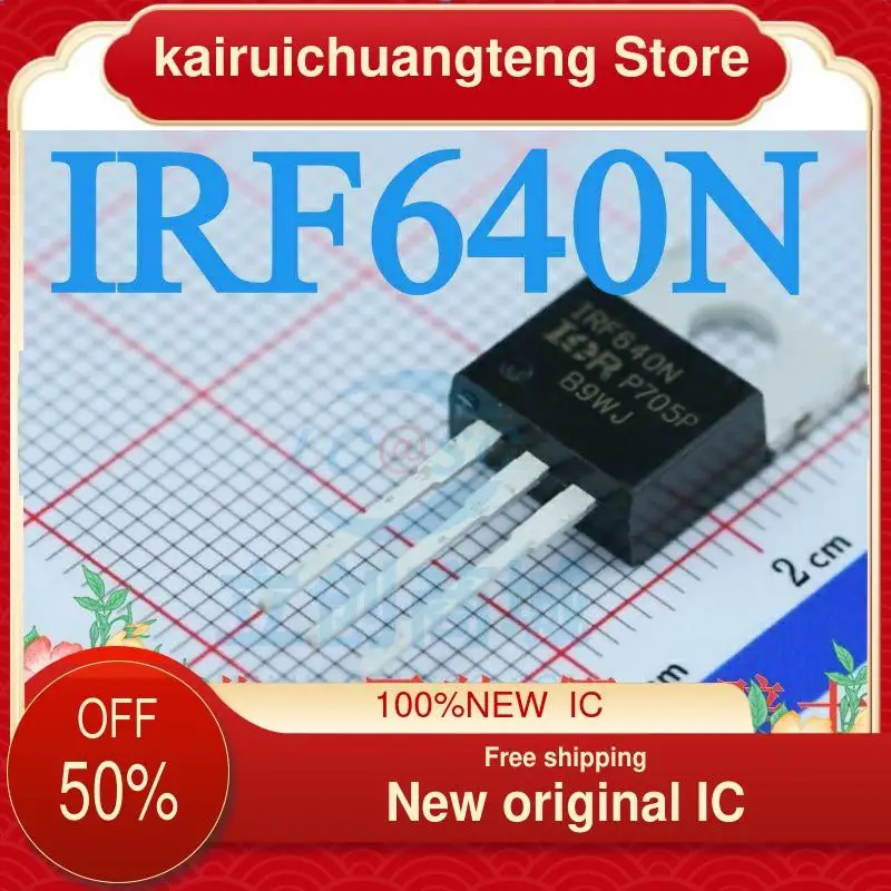 20PCS IRF640 IRF640N  200V/18A  New original IC