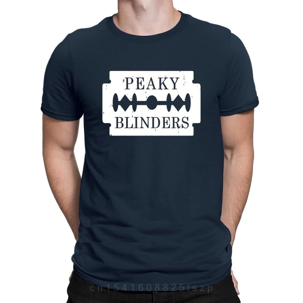 Peaky Blinders T Shirt Classic Tee Top Cute Summer T Shirt For Men Customize Unique Websites Round Collar