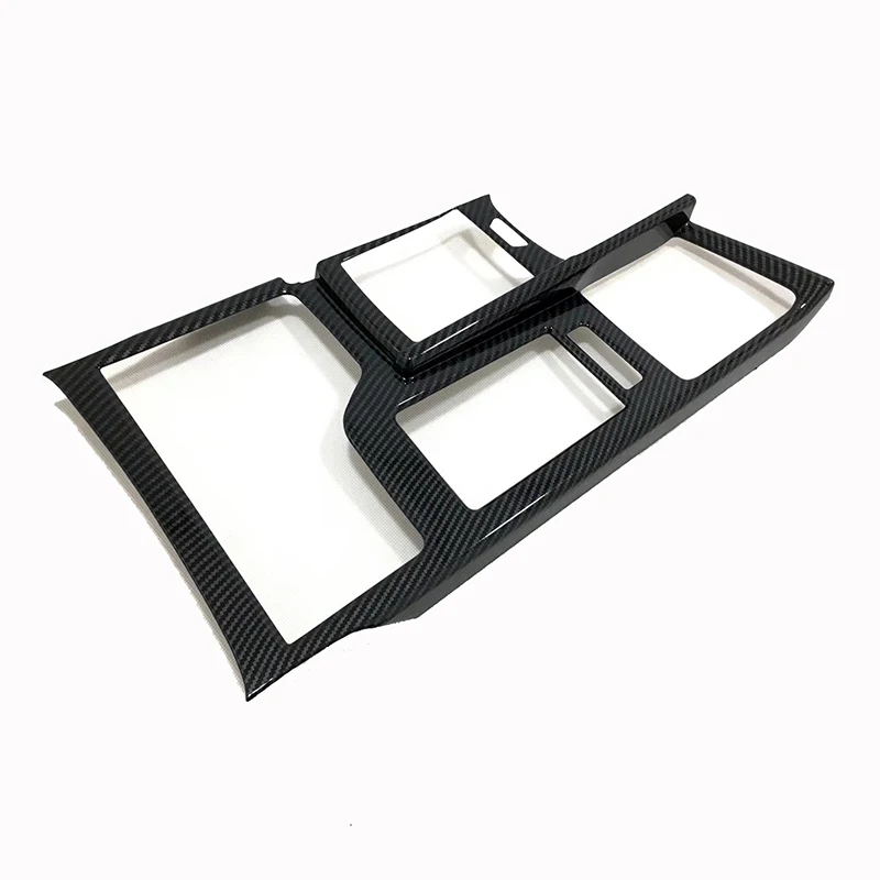 Carbon Fiber Inner Gear Shift Box Panel Cover Trim for Lexus Es Es300h 200 es350 300h 2018-2022 Center console mouse frame panel