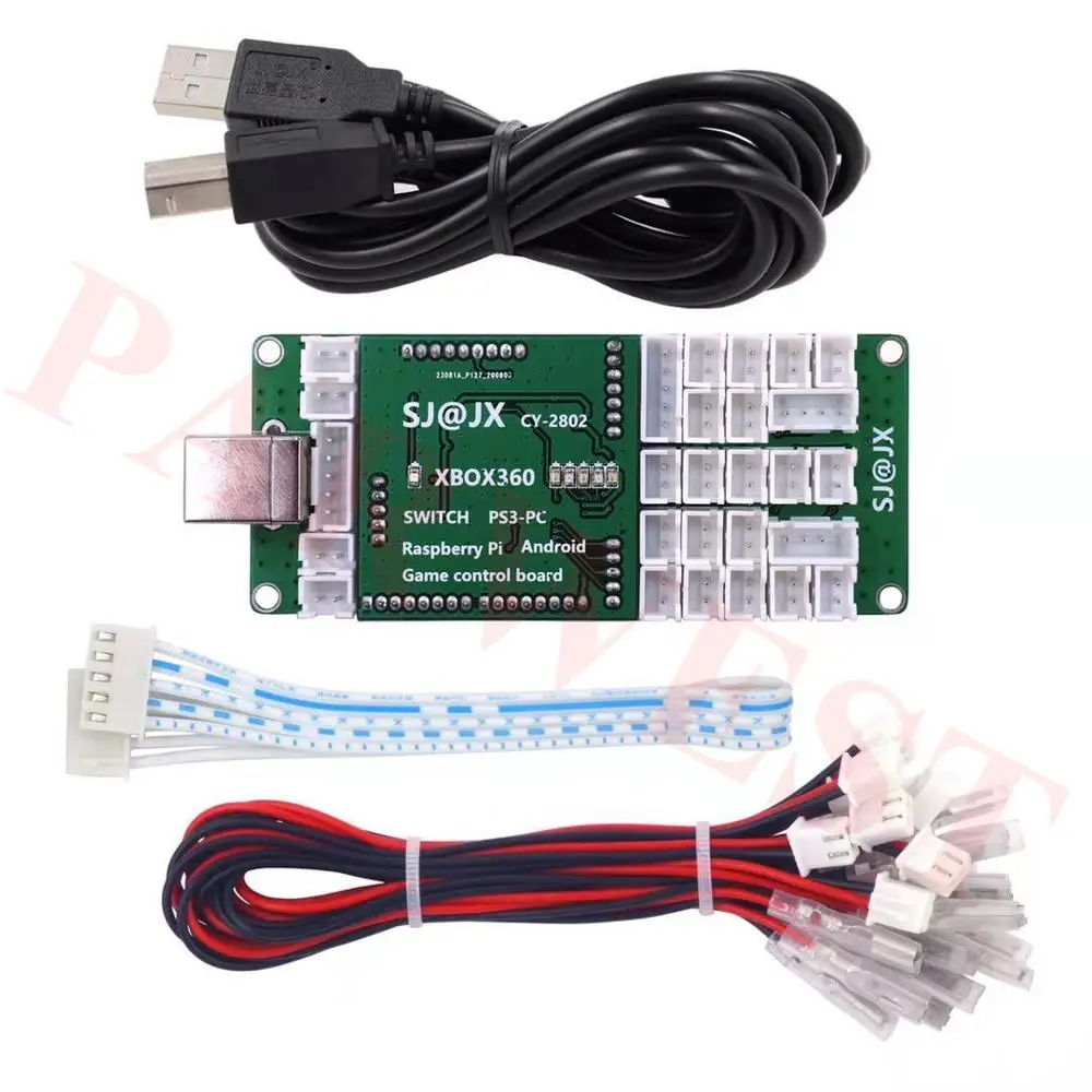 New USB Encoder board Zero Delay Arcade joystick controller for PC PS3 Nintendo Switch Raspberry Pi Xbox 360 game control board