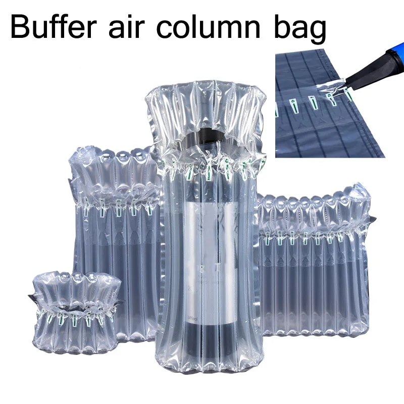 Inflatable Air Buffer Filler PE Bubble Packaging Bump Filling Air Column Protective Wrap Bag Anti-pressure Shock Mail Pocket