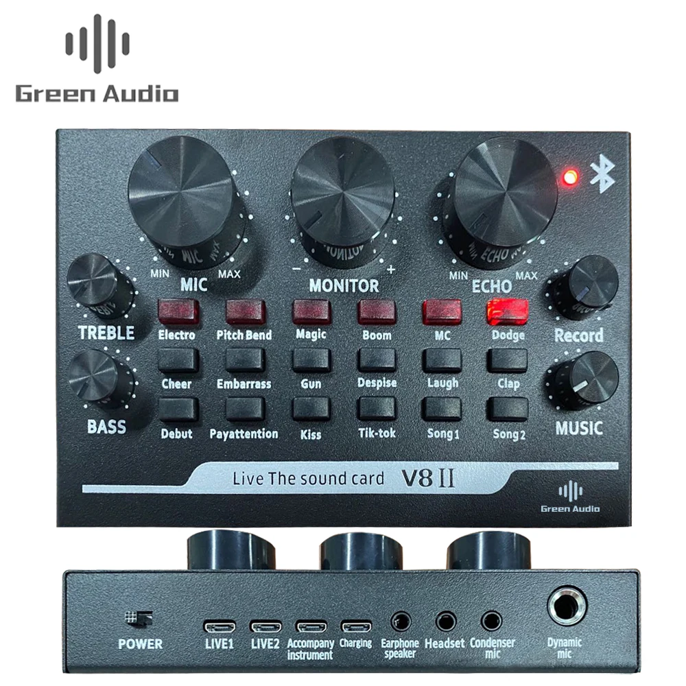 GAX-V8II M Audio Usb Sound Card Made In China