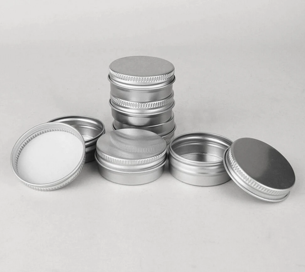 

15g Cosmetic Aluminum Jar 15ml Metal Tin for Cream Packaging Container Hot Sell 300pcs/lot