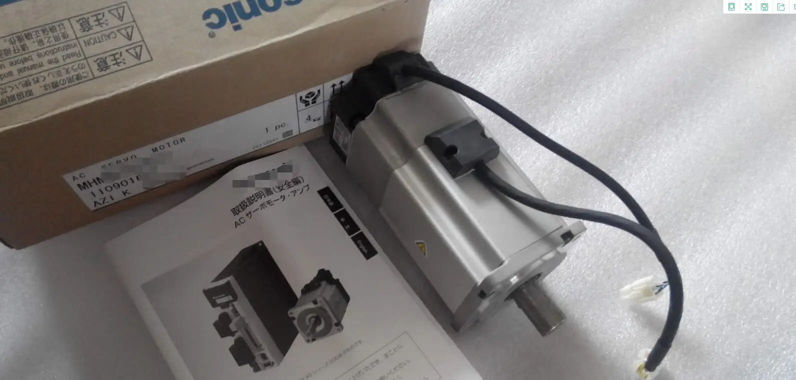 

MHMF082L1C2M Новый и оригинальный серводвигатель