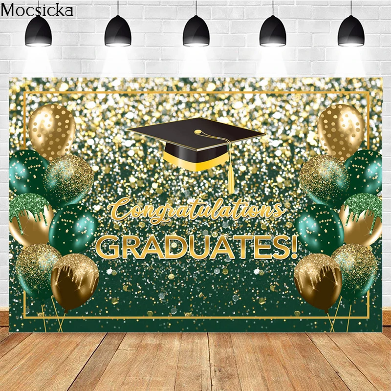 Mocsicka-Fond d'écran pour photographie de fête de remise des diplômes, arrière-plan pour portrait d'étudiant, accessoires de studio photo, 2022