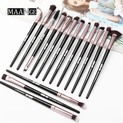 MAANGE New Make Up Brushes 5/15 PCS Professional Blending Eyeshadow Eyebrow Fan Brush For Makeup Beauty Set pincel Maquiagem