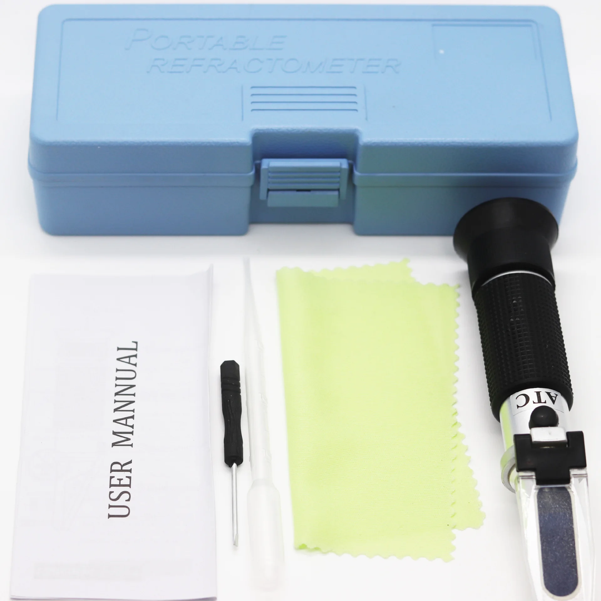 Portable Handheld Refractometer Mari-culture Salt Sea Water 10% Salinity Aquarium Concentration Tester