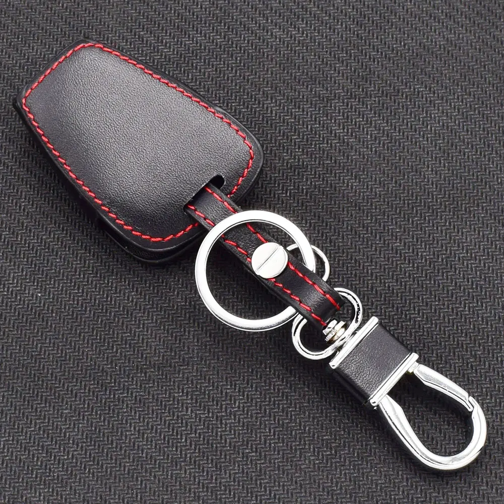 Leather Car Key Cases For Mercedes Benz W169 W245 W203 W216 W208 W211 W463 W251 W220 R230 Smart Remote Control Protector Cover