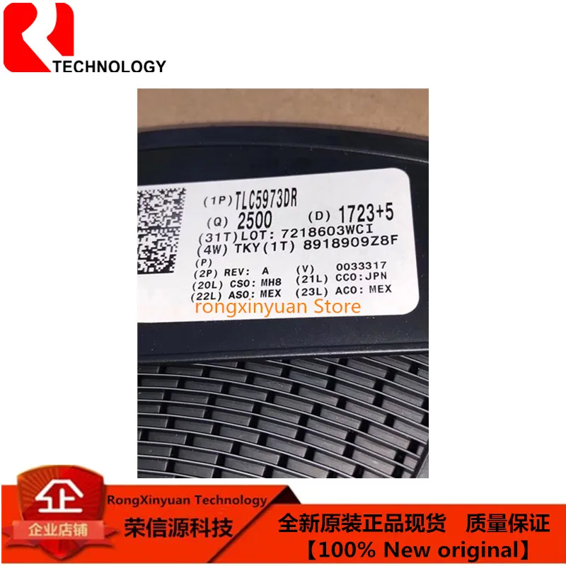 10pcs/lot  TLC5973DR  TLC5973  5973  SOP-8  3-Channel, 12-Bit, PWM Constant-Current LED Driver 100% New original