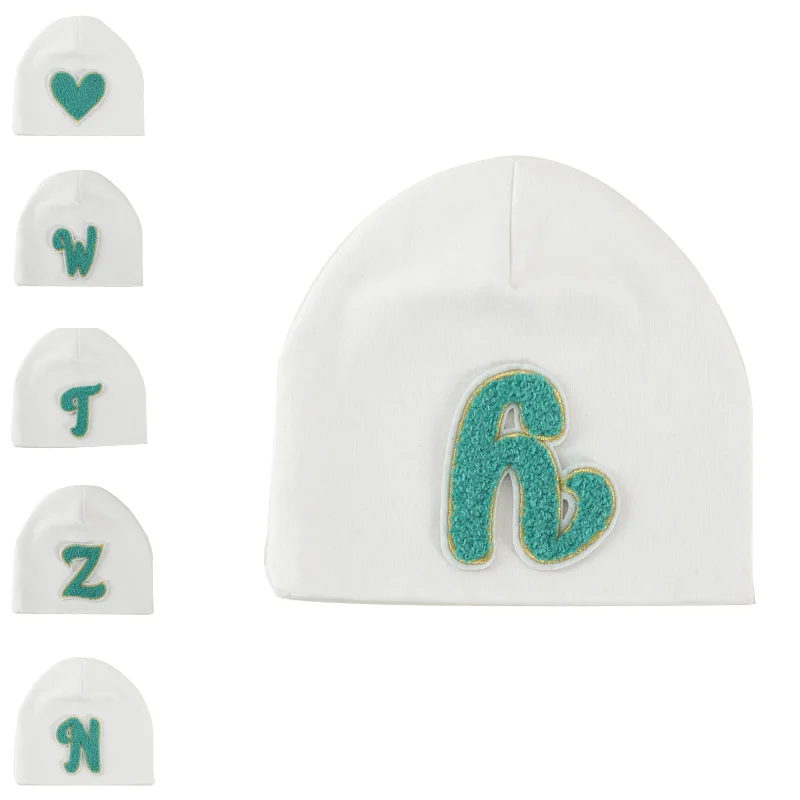 

Geebro Children Letter Soft Warm Embroidery Beanies Boys Cotton Kintted Hats Girls Baby New Caps Unisex Kids Skullies Bonnet