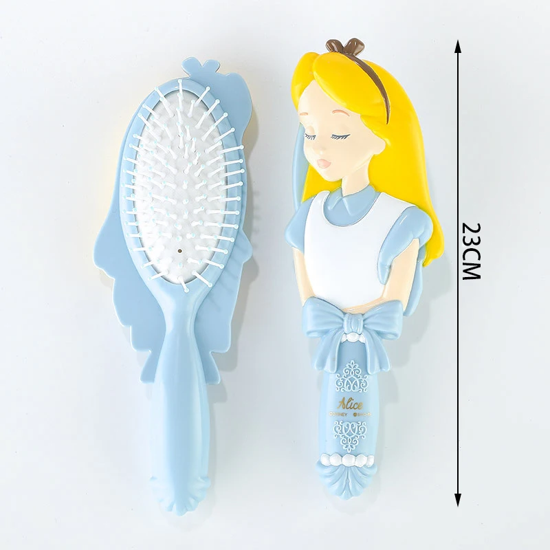 Disney Princess 3D Comb Anti-Static Air Cushion Hair Care Brushes Baby Girls Dress Up Makeups Toy Gifts