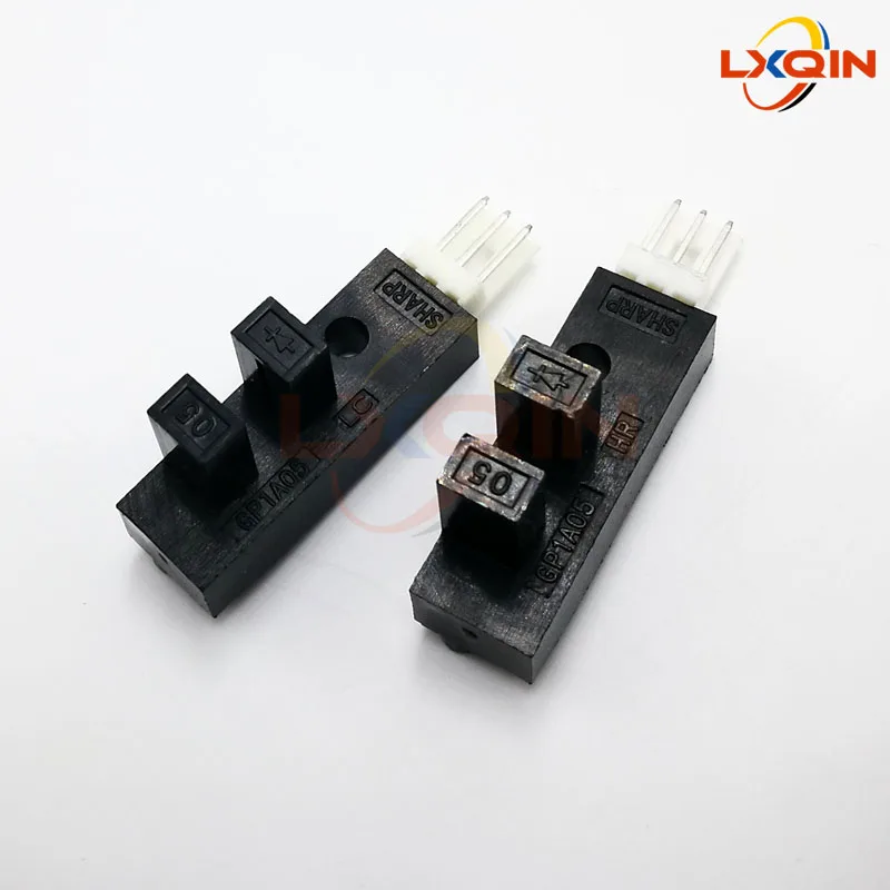 LXQIN 1pcs LC/HR limit sensor for Mimaki Roland Allwin Yeselan Xuli Wit-color Gongzheng Thunderjet printer limit switch GP1A05