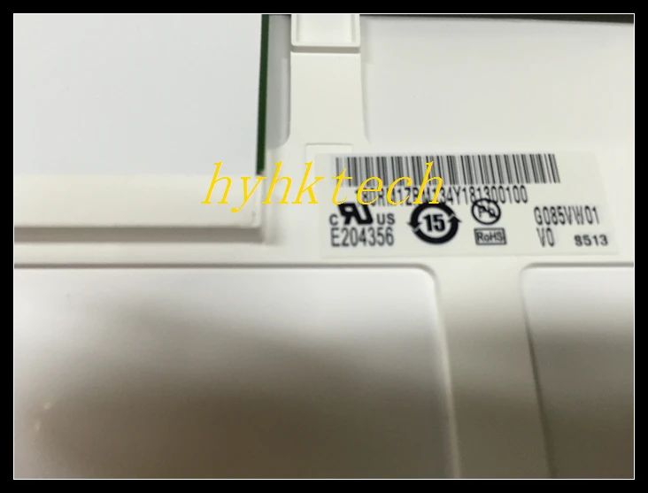 لوحة ال سي دي G085VW01 V0 8.5 بوصة ، 800*480 ، جديد و A الأصلي في المخزون ، اختبار قبل الشحن