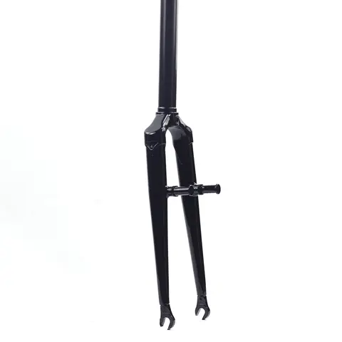 SILVEROCK 20" 406 Chromoly Steel Bike Rigid Fork 1 inch 25.4mm Steerer V Brake Threadless Chrome Classic