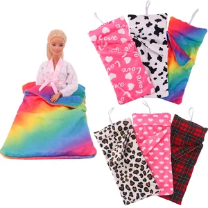 Barbies Weihnachtspuppe Schlafkleidung Plüsch Taschen Pijamas Accessoires Puppenkleidung Barbie & 1/6 BJD Blythe Doll Girl Spielzeug 12 Hauptverkäufe Barbie Kinderkleidung - №7